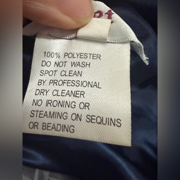 Juliet 808 Short Pleated A Line Homecoming Beaded Cocktail Dress size M - Picture 7 of 8